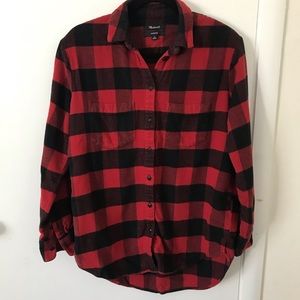 Madewell oversized flannel